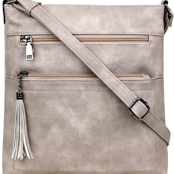 Crossbody Purses for Women, Multi Pocket Casual Crossbody Bag, Adjustable Strap - Picture 1 of 8